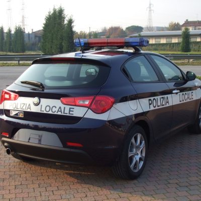 ALLESTIMENTO ALFA ROMEO GIULIETTA POLIZIA LOCALE2