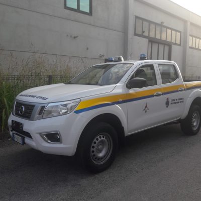 ALLESTIMENTO VEICOLO NISSAN NAVARA PROTEZIONE CIVILE3