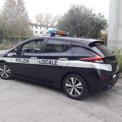 NISSAN LEAF ELETTRICA – POLIZIA LOCALE ALTO VICENTINO2